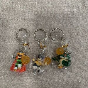 Set of 3 Gohan, Shenron, and Gotenk Keychain